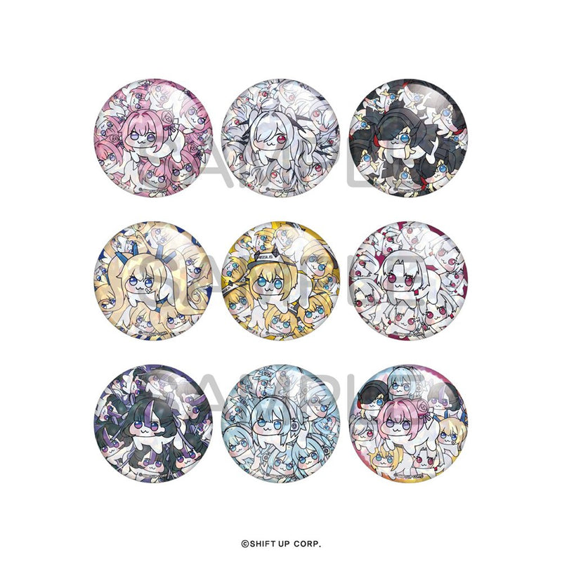 【新品】勝利の女神:NIKKE DORO缶バッジ 1BOX / アルジャーノンプロダクト 発売日:2025年06月頃