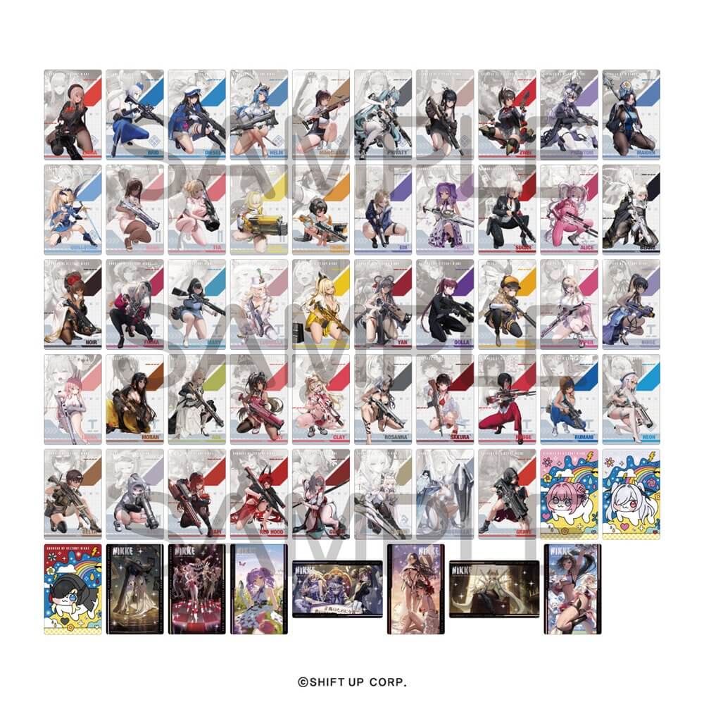 NIKKE ニケ　メタルカードコレクション Vol.3 58種　コンプリート NIKKE ガンガールメタルカードコレクション Vol.3 BOX | あるじゃん