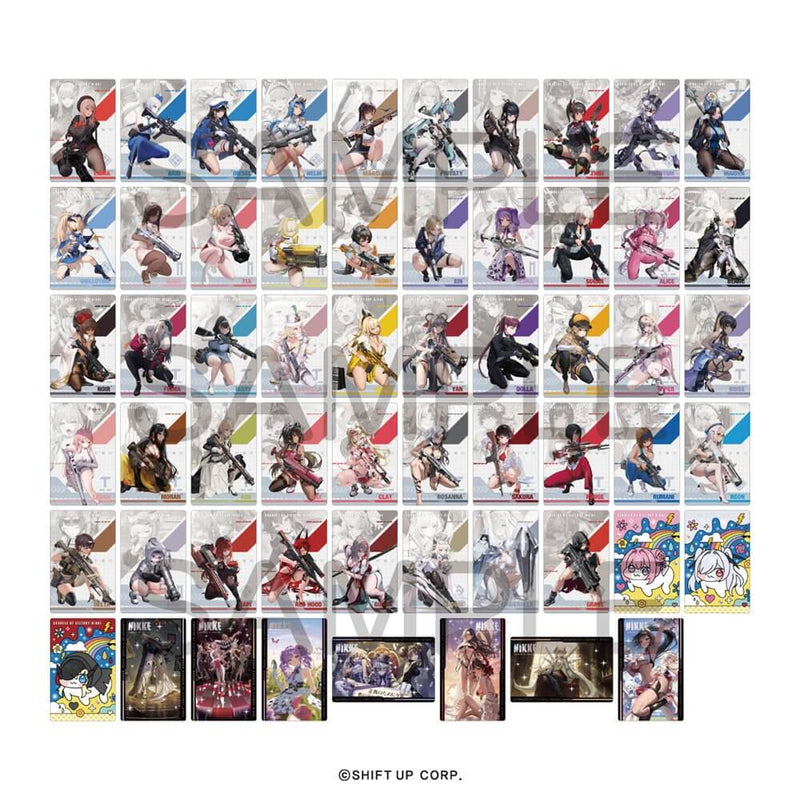【新品】勝利の女神:NIKKE ガンガールメタルカードコレクションVol.3 1BOX / アルジャーノンプロダクト 発売日:2025年10月頃