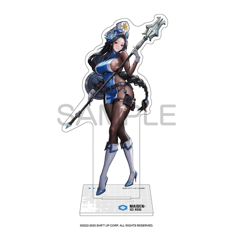 【新品】勝利の女神:NIKKE アクリルスタンド メイデン:アイスローズ / アルジャーノンプロダクト 発売日:2025年11月頃