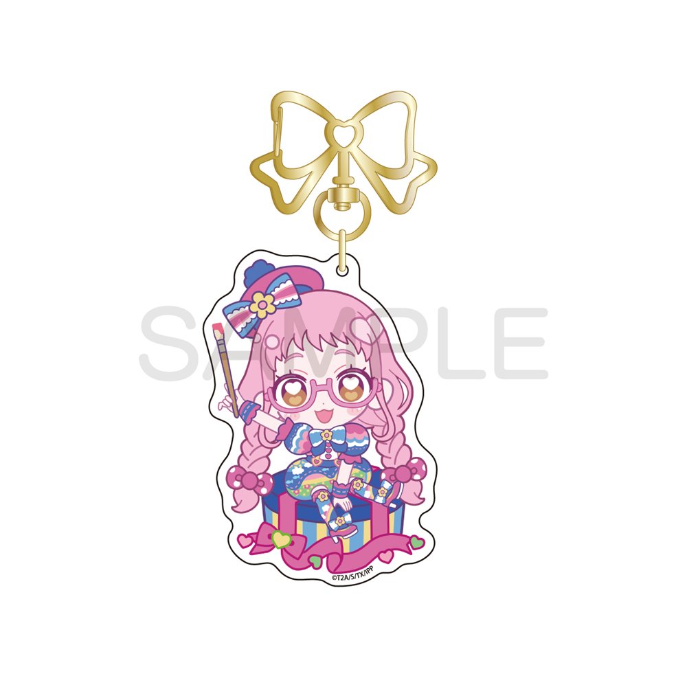 新品】プリパラ きゃらっぴんアクリルキーホルダー あじみ