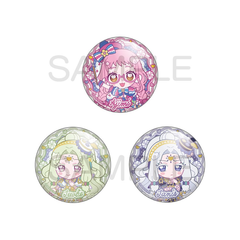 新品】プリパラ きゃらっぴんトレーディング缶バッジvol．4 1BOX
