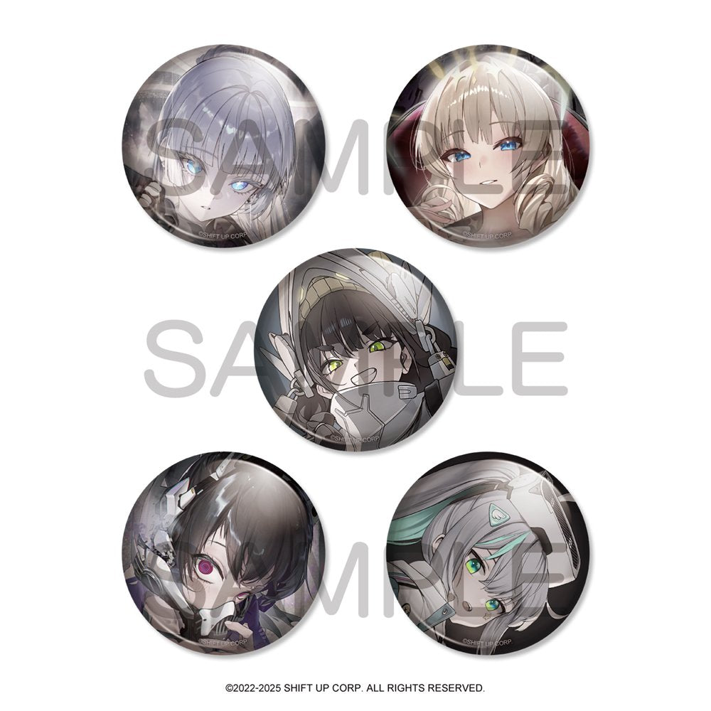 NIKKE展　NIKKE ニケ　缶バッジエレグ　トロニーホロ✖️1ノーマル✖️1 New] Goddess of Victory: NIKKE BURST COLLECTION Can Badge Vol.6