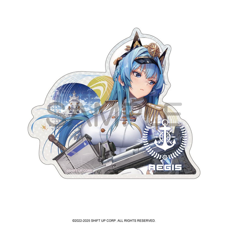 [New] 勝利女神:NIKKE 槍娘貼紙 盔甲 / 阿爾傑農產品 發售日:2026年03月前後