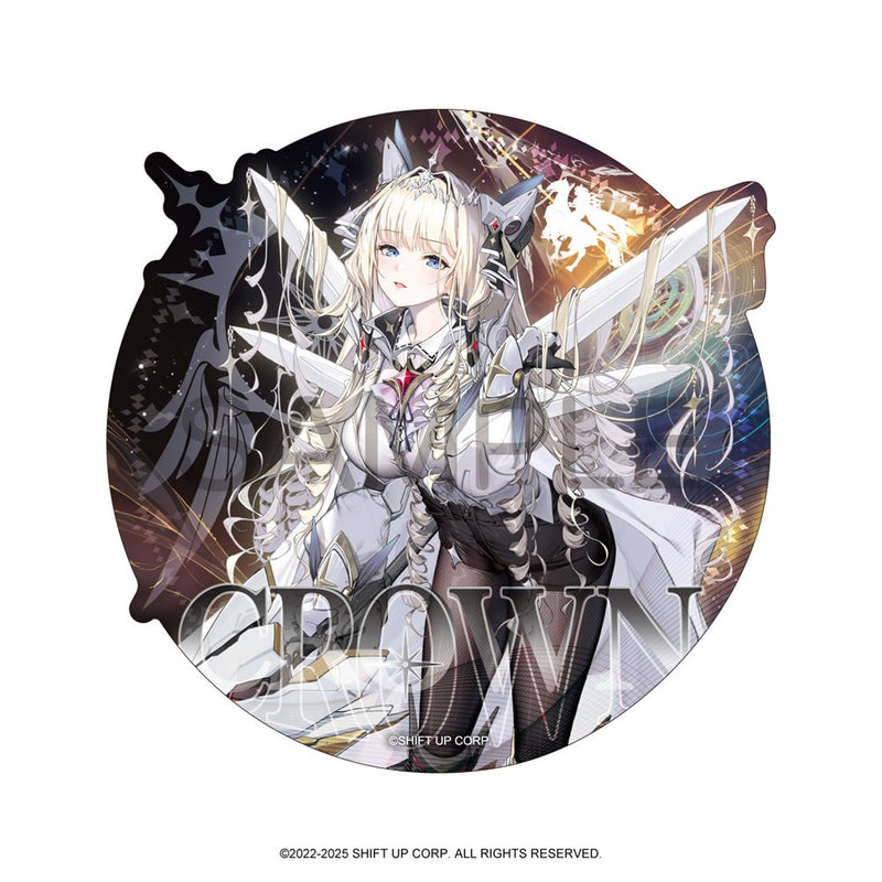 [New] 勝利女神:NIKKE 槍娘貼紙 皇冠 / 阿爾傑農產品 發售日:2026年03月前後