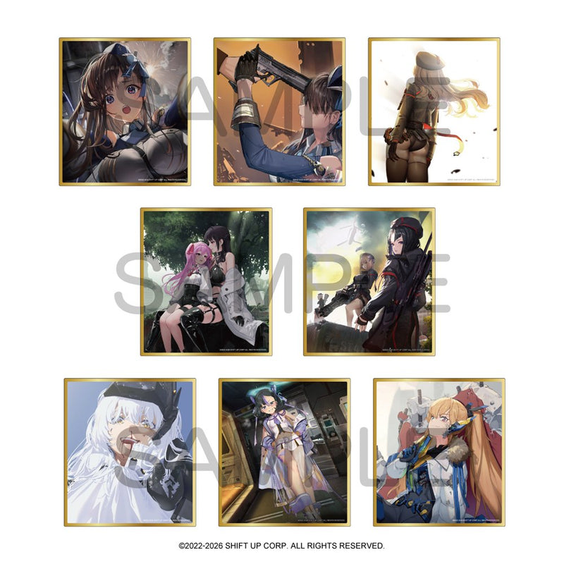 [New] 胜利女神:NIKKE 纪念场景 ～第00章－14章～ 亚克力透明色纸 1盒 / 阿尔加农产品 发售日:2026年04月10日