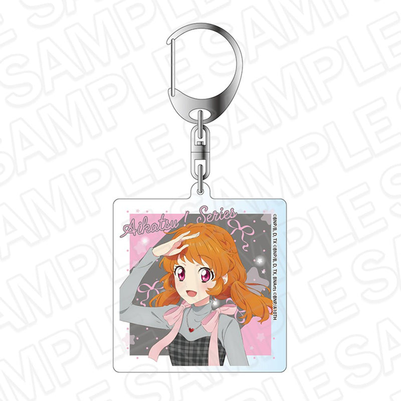 [New] Aikatsu! Series Hologram Keyholder Akari Ozora Pink×Gray Ver. / Contents Seed Release Date: Around February 2026