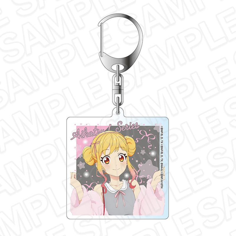 [New] Aikatsu! Series Hologram Keyholder Nijino Yume Pink×Gray Ver. / Contents Seed Release Date: Around February 2026
