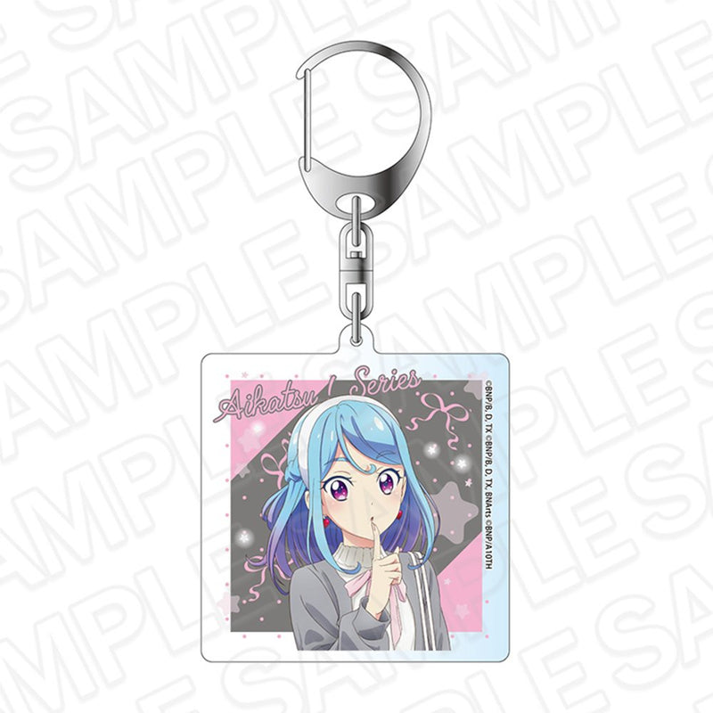 [New] Aikatsu! Series Hologram Keyholder Mio Minato Pink×Gray Ver. / Contents Seed Release Date: Around February 2026
