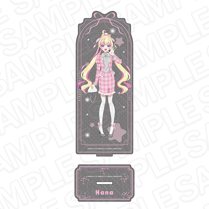 [New] Aikatsu! Series Sparkling Acrylic Stand Hana Pink×Gray Ver. / Contents Seed Release Date: Around February 2026