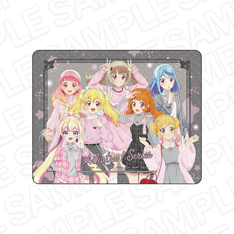【新品】アイカツ!シリーズ マウスパッド ピンク×グレーVer. / コンテンツシード 発売日:2026年02月頃