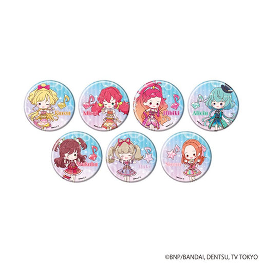 【新品】アイカツフレンズ!&アイカツオンパレード! 缶バッジ 07 グラフアートイラスト（1BOX7個入） / A3(エースリー) 発売日:2026年09月頃