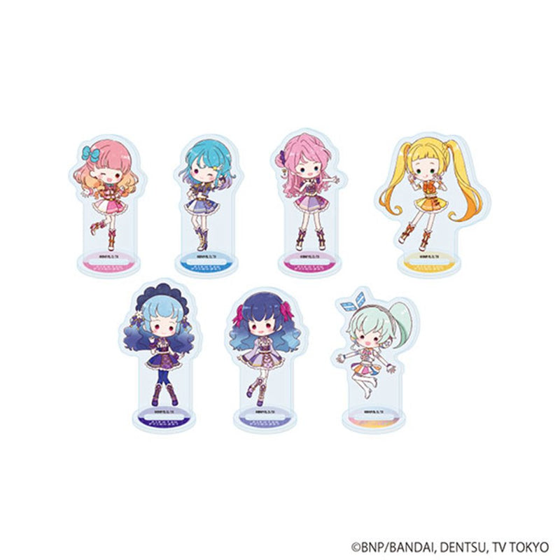 【新品】アイカツフレンズ! アクリルぷちスタンド 03 グラフアートイラスト（1BOX7個入） / A3(エースリー) 発売日:2026年09月頃