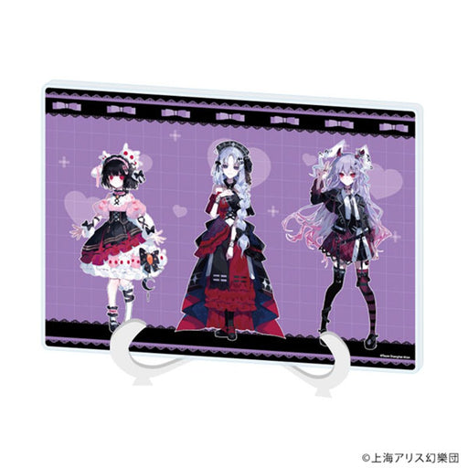 【新品】アクリルアートボード A5サイズ 東方Project 04 永琳&優曇華院&てゐ 病みかわいいVer.(描き起こしイラスト) / A3(エースリー) 発売日:2026年08月頃