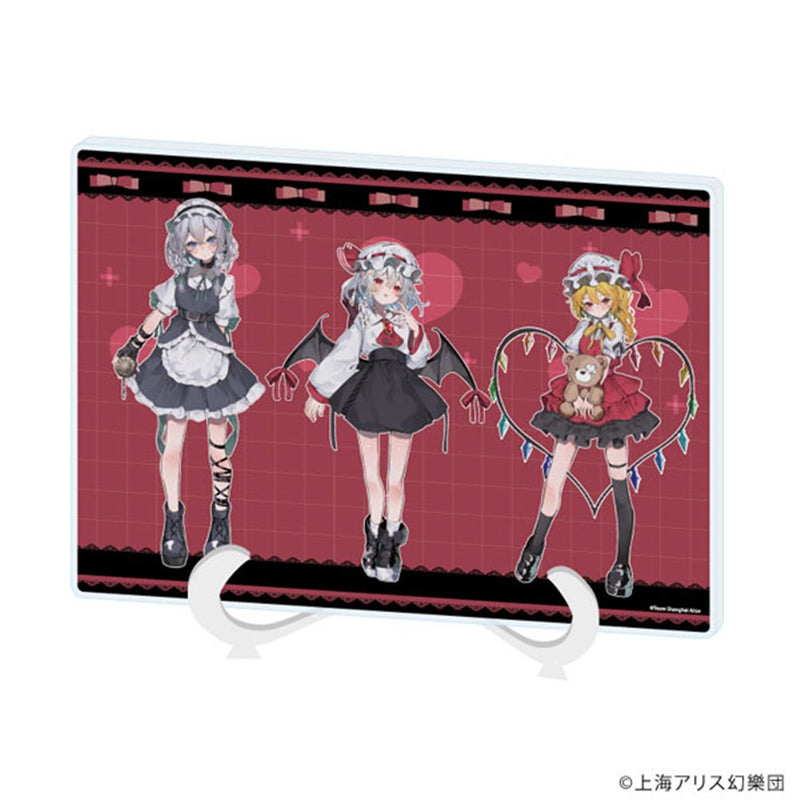 【新品】アクリルアートボード A5サイズ 東方Project 05 レミリア&フラン&咲夜 病みかわいいVer.(描き起こしイラスト) / A3(エースリー) 発売日:2026年08月頃