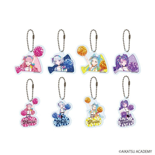 【新品】アイカツアカデミー! アクリルキーホルダー 02 チアVer.(撮り下ろし) (1BOX8個入) / A3(エースリー) 発売日:2026年09月頃