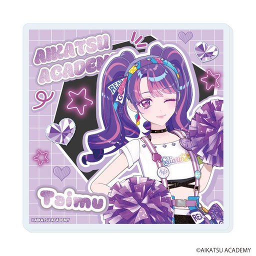 【新品】アイカツアカデミー! アクリルコースター 04 凛堂たいむ チアVer.(撮り下ろし) / A3(エースリー) 発売日:2026年09月頃