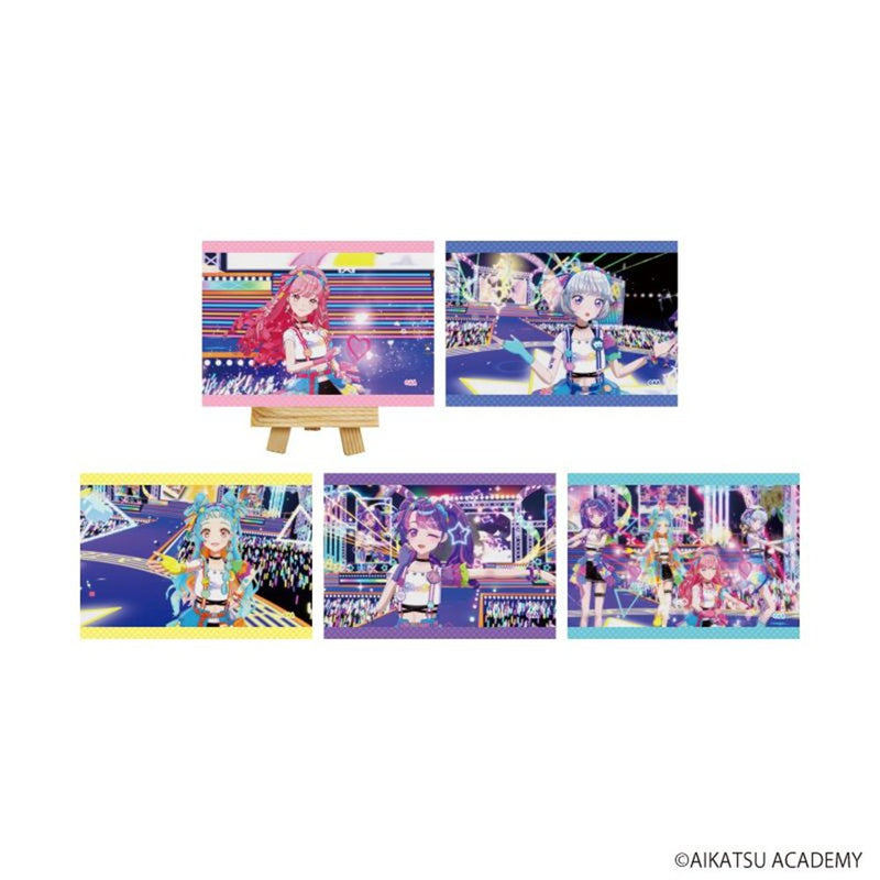 【新品】アイカツアカデミー! キャンバスボードミニ 01 場面写 (1BOX5個入) / A3(エースリー) 発売日:2026年09月頃