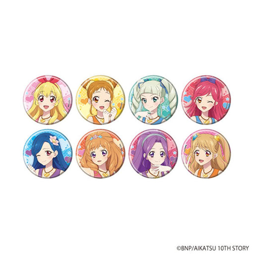 【新品】アイカツ！ 缶バッジ 14 描き下ろしイラスト (1BOX8個入) / A3(エースリー) 発売日:2026年10月頃