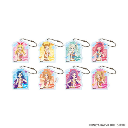 【新品】アイカツ！ アクリルキーホルダー 12 描き下ろしイラスト (1BOX8個入) / A3(エースリー) 発売日:2026年10月頃