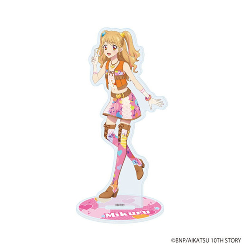【新品】アイカツ！ アクリルスタンド 32 夏樹みくる(描き下ろしイラスト) / A3(エースリー) 発売日:2026年10月頃