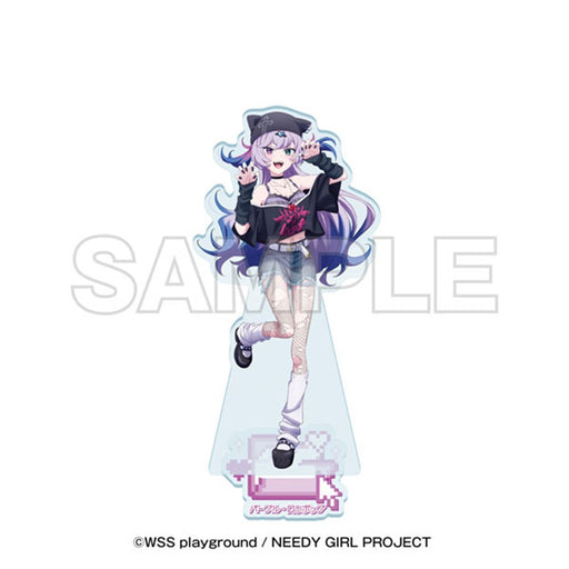 【新品】アニメ『NEEDY GIRL OVERDOSE』×東急歌舞伎町タワー アクリルスタンド パープル・ロリポップ / イーディス 発売日:2026年12月頃