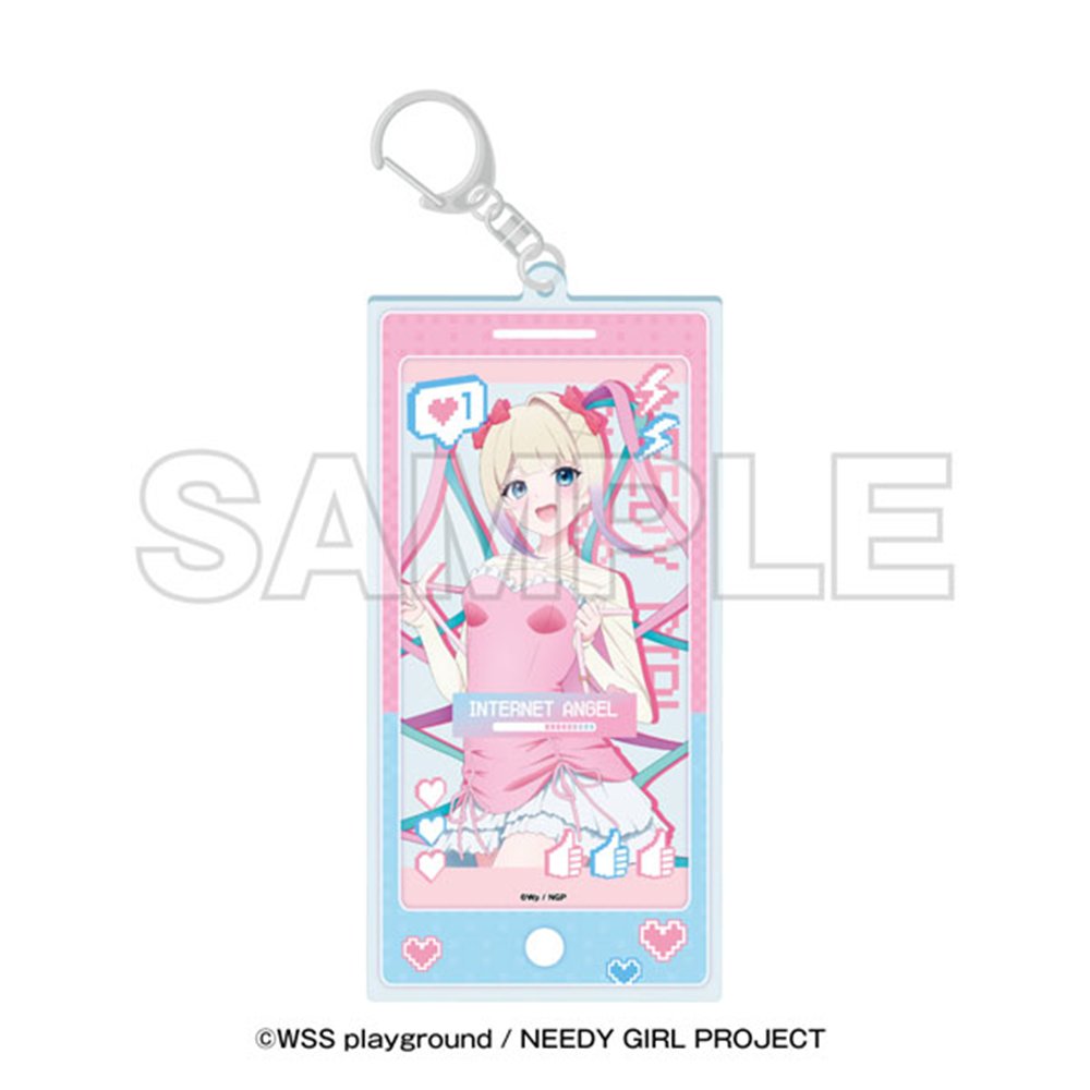 新品】アニメ『NEEDY GIRL OVERDOSE』×東急歌舞伎町タワー アクリル