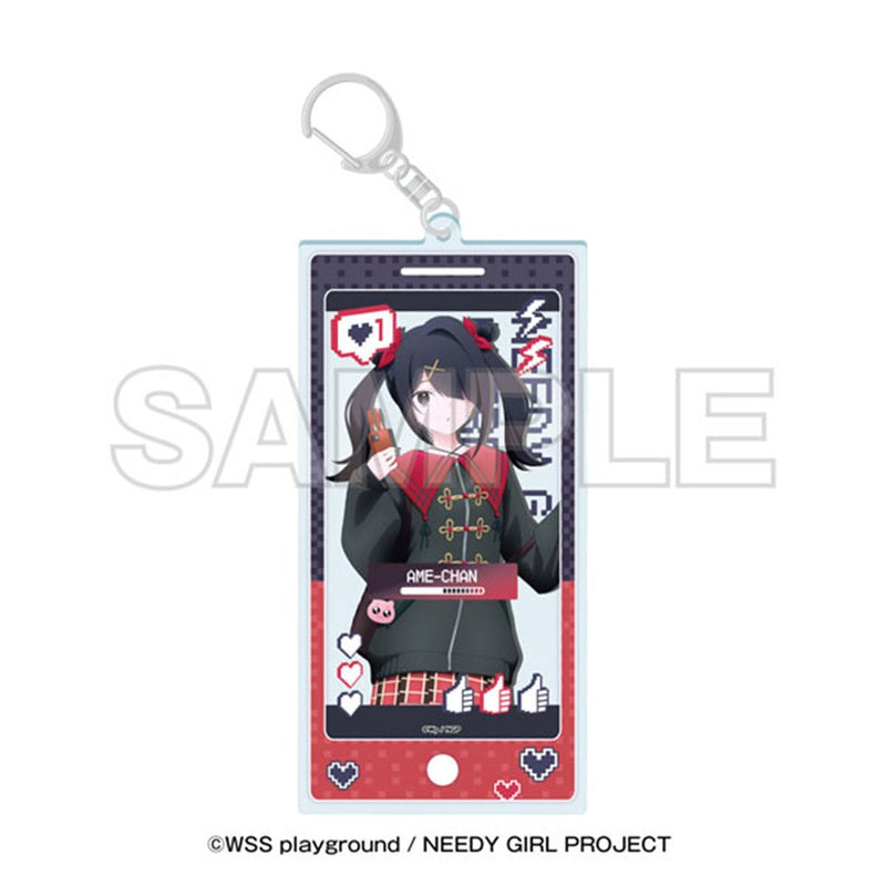 【新品】アニメ『NEEDY GIRL OVERDOSE』×東急歌舞伎町タワー アクリルキーホルダー あめちゃん / イーディス 発売日:2026年12月頃