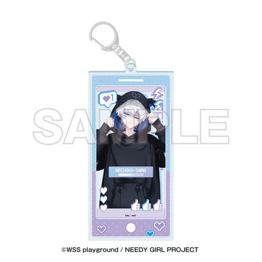 【新品】アニメ『NEEDY GIRL OVERDOSE』×東急歌舞伎町タワー アクリルキーホルダー 禰??智禍さま / イーディス 発売日:2026年12月頃