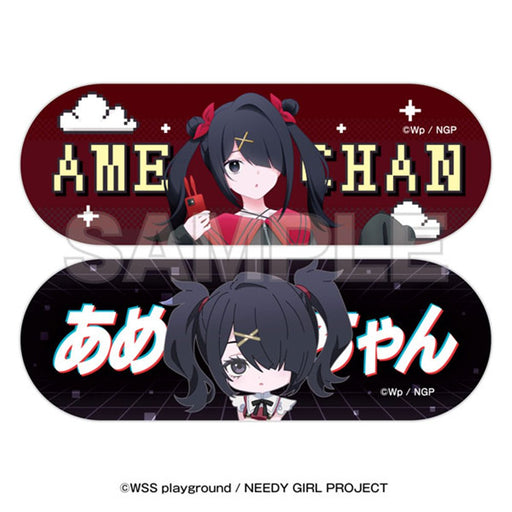 【新品】アニメ『NEEDY GIRL OVERDOSE』×東急歌舞伎町タワー ステッカー2枚セット あめちゃん / イーディス 発売日:2026年12月頃