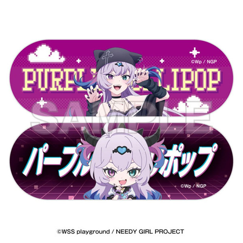 【新品】アニメ『NEEDY GIRL OVERDOSE』×東急歌舞伎町タワー ステッカー2枚セット パープル・ロリポップ / イーディス 発売日:2026年12月頃
