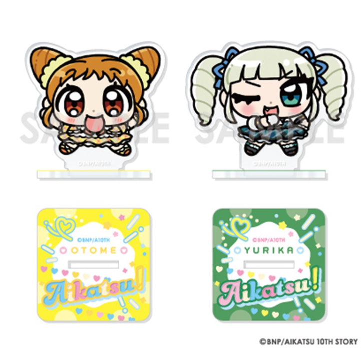 [New] Aikatsu! Series Acrylic Stand Set Illustrated by Anya 3. Otome Arisugawa & Yurika Todo / Sol International Release Date: around 2025/04