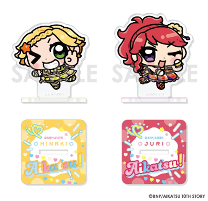 [New] Aikatsu! Series Acrylic Stand Set Illustrated by Anya 5. Hinaki Shinjo & Juri Kohrin / Sol International Release Date: around 2025/04