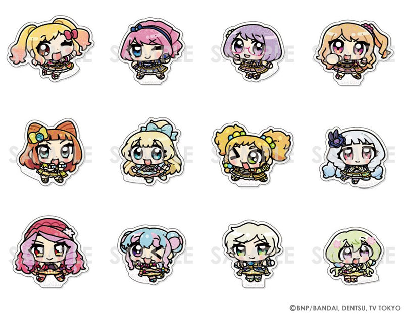 【新品】アイカツ！シリーズ トレーディングきらきらクリアステッカー ～アイカツスターズ！BOX～ Illustrated byあにゃ 1BOX / ソル・インターナショナル 発売日:2025年04月頃