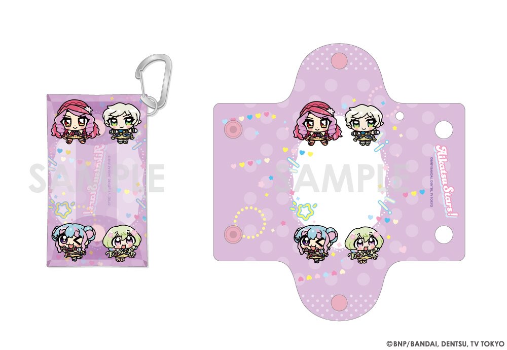 [New] Aikatsu! Series Clear Pouch Illustrated by Anya D / Sol International Release Date: around 2025/04