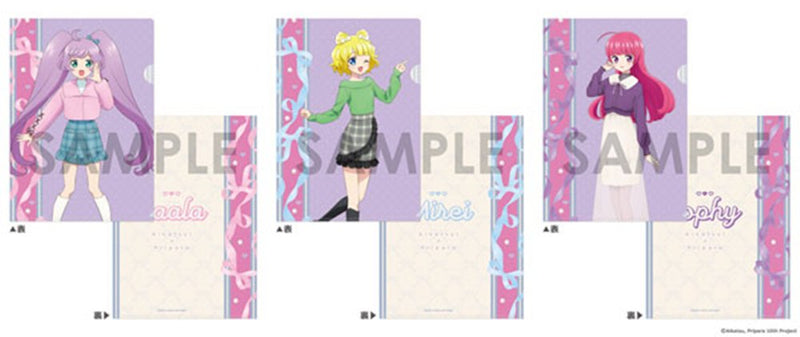 [New] Aikatsu! × PriPara THE MOVIE -Miracle of Encounter!- Clear File Set ~Dream harmony!~ 2. Laala & Mirei & Sophie / Sol International Release Date: Around February 2026