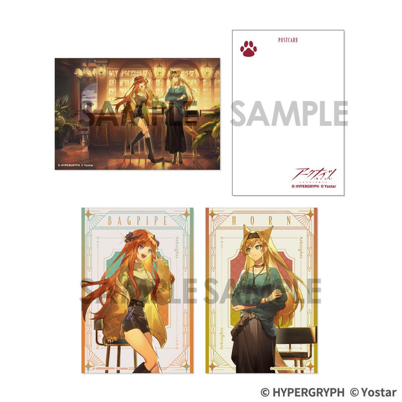 [New] Arknights Postcard Set Bagpipe & Horn / Sol International Release Date: Around April 2026