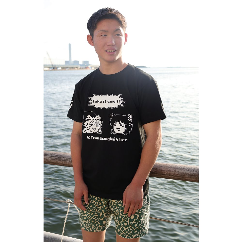 新品】東方Project ゆっくり霊夢＆魔理沙×FUEGOコラボTシャツ