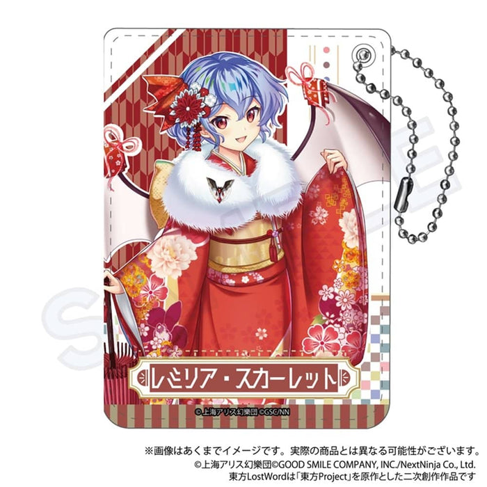 [New] Touhou LostWord PU Leather Pass Case Remilia Scarlet Family Healthy Vampire / Y Line Release Date: Around August 2024