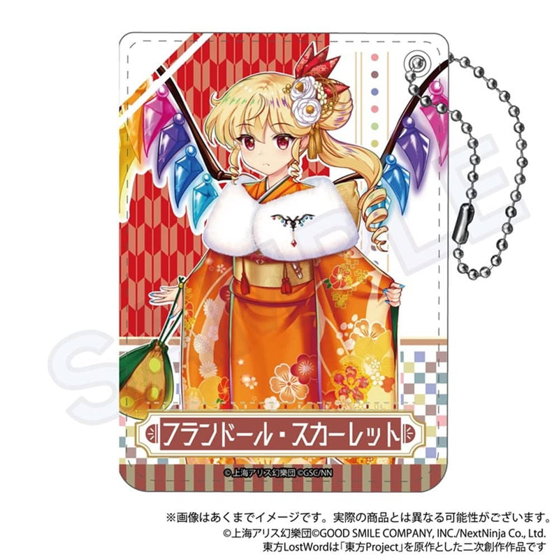 【新品】東方LostWord　PUレザーパスケース　フランドール・スカーレット　願望成就の吸血鬼 / Y Line 発売日:2024年08月頃