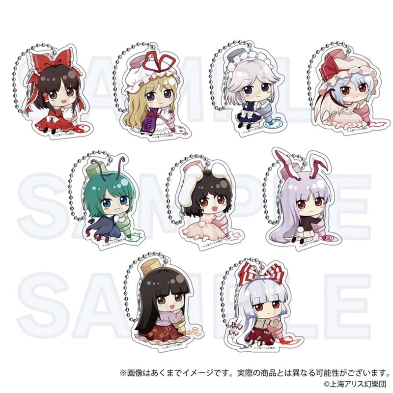 [新商品] 东方 Project 东方永夜将 ～ 贸易亚克力钥匙链 Oekakiccho ver. 发售日期：2024 年 5 月左右