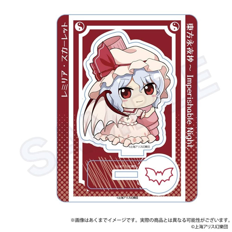 【新品】東方Project 東方永夜抄 ～ Imperishable Night.　ミニキャラスタンド おえかきっちょver. レミリア・スカーレット / Y Line 発売日:2024年05月頃