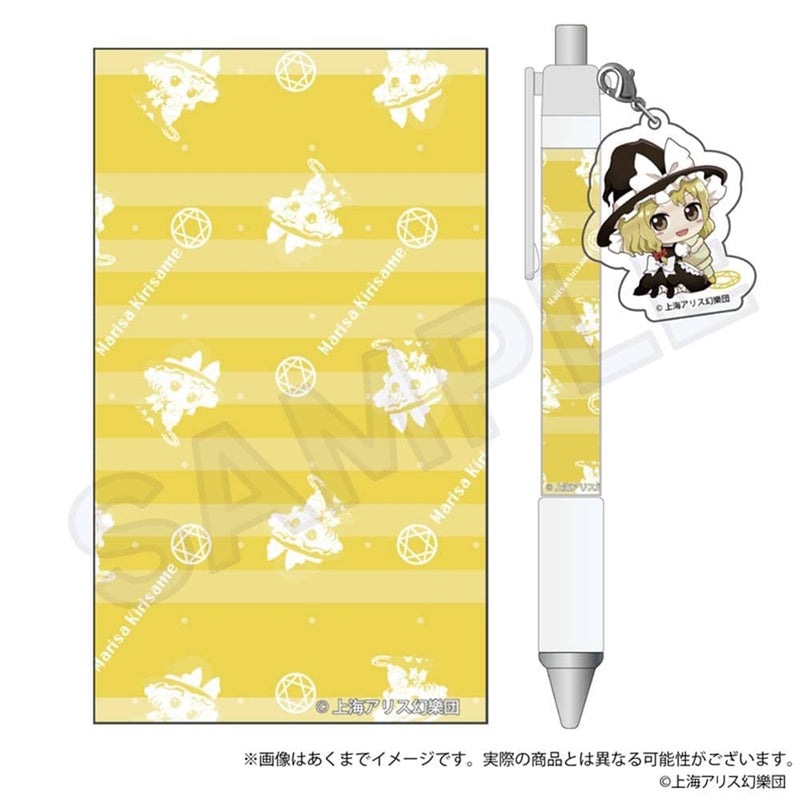 【新品】東方Project 東方永夜抄 ～ Imperishable Night.　チャーム付きボールペン おえかきっちょver. 霧雨 魔理沙 / Y Line 発売日:2024年05月頃