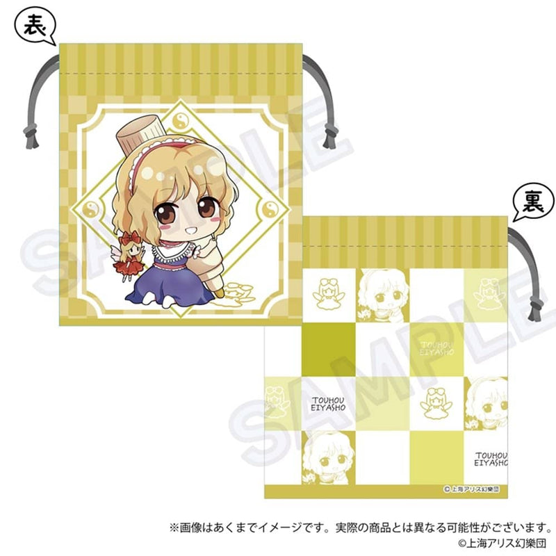 【新品】東方Project 東方永夜抄 ～ Imperishable Night.　ミニ巾着 おえかきっちょver. アリス・マーガトロイド / Y Line 発売日:2024年05月頃