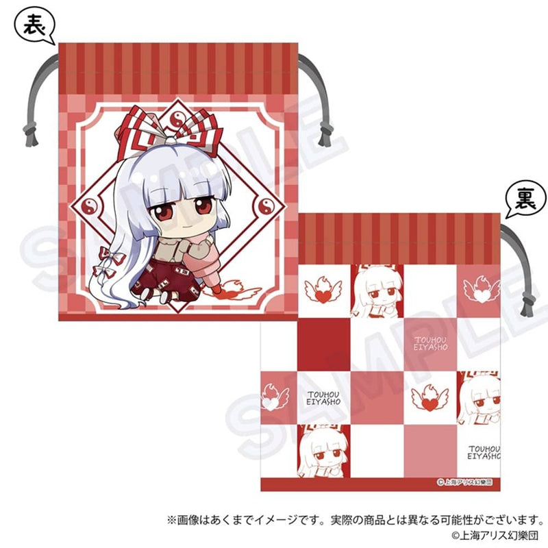 【新品】東方Project 東方永夜抄 ～ Imperishable Night.　ミニ巾着 おえかきっちょver. 藤原 妹紅 / Y Line 発売日:2024年05月頃