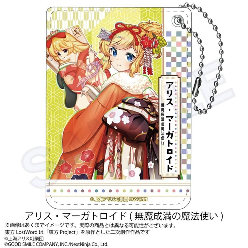 [New] Touhou LostWord PU Leather Pass Case Alice Margatroid (Witch of No Magic) / Impact Connect Co., Ltd. Release Date: Around August 2025