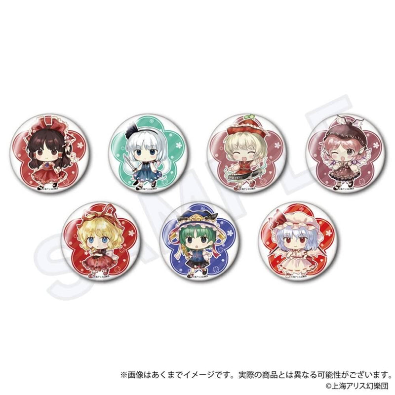 【新品】東方Project 東方花映塚 ～ Phantasmagoria of Flower View. トレーディング缶バッジ Aボックス 1BOX / 株式会社impact connect 発売日:2025年08月頃