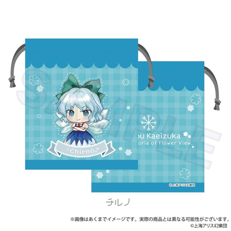【新品】東方Project 東方花映塚 ～ Phantasmagoria of Flower View. ミニ巾着 チルノ / 株式会社impact connect 発売日:2025年08月頃