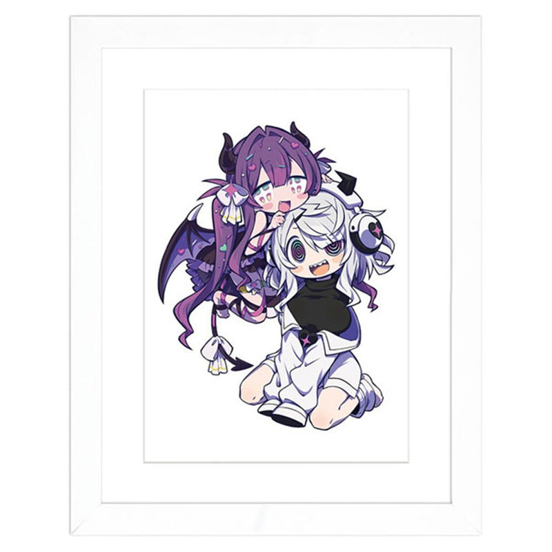 【新品】ゆんゆん電波シンドローム 描き下ろしキャラファイングラフ Qちゃん&ゆんゆん A4 / カーテン魂 発売日:2026年09月頃
