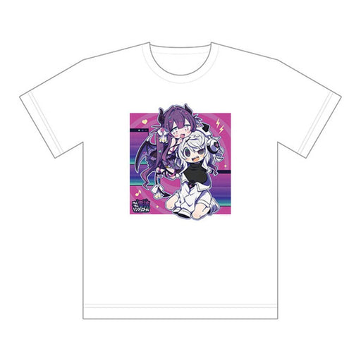 【新品】ゆんゆん電波シンドローム 描き下ろしTシャツ Qちゃん&ゆんゆん XLサイズ / カーテン魂 発売日:2026年09月頃